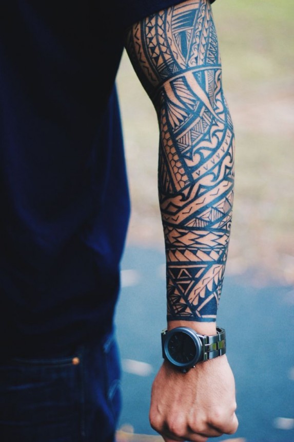 Tribal Arm Tattoo