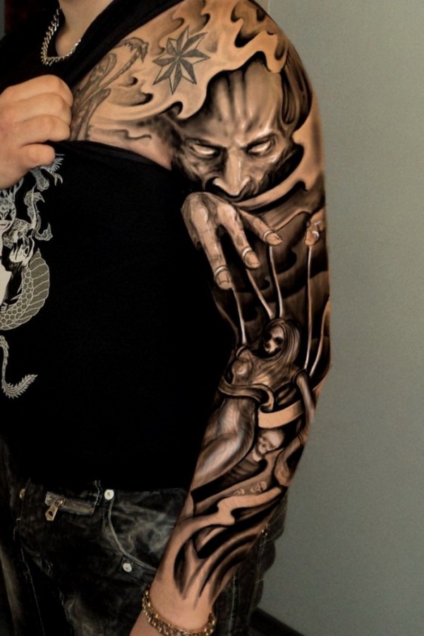 Full Arm Tattoo