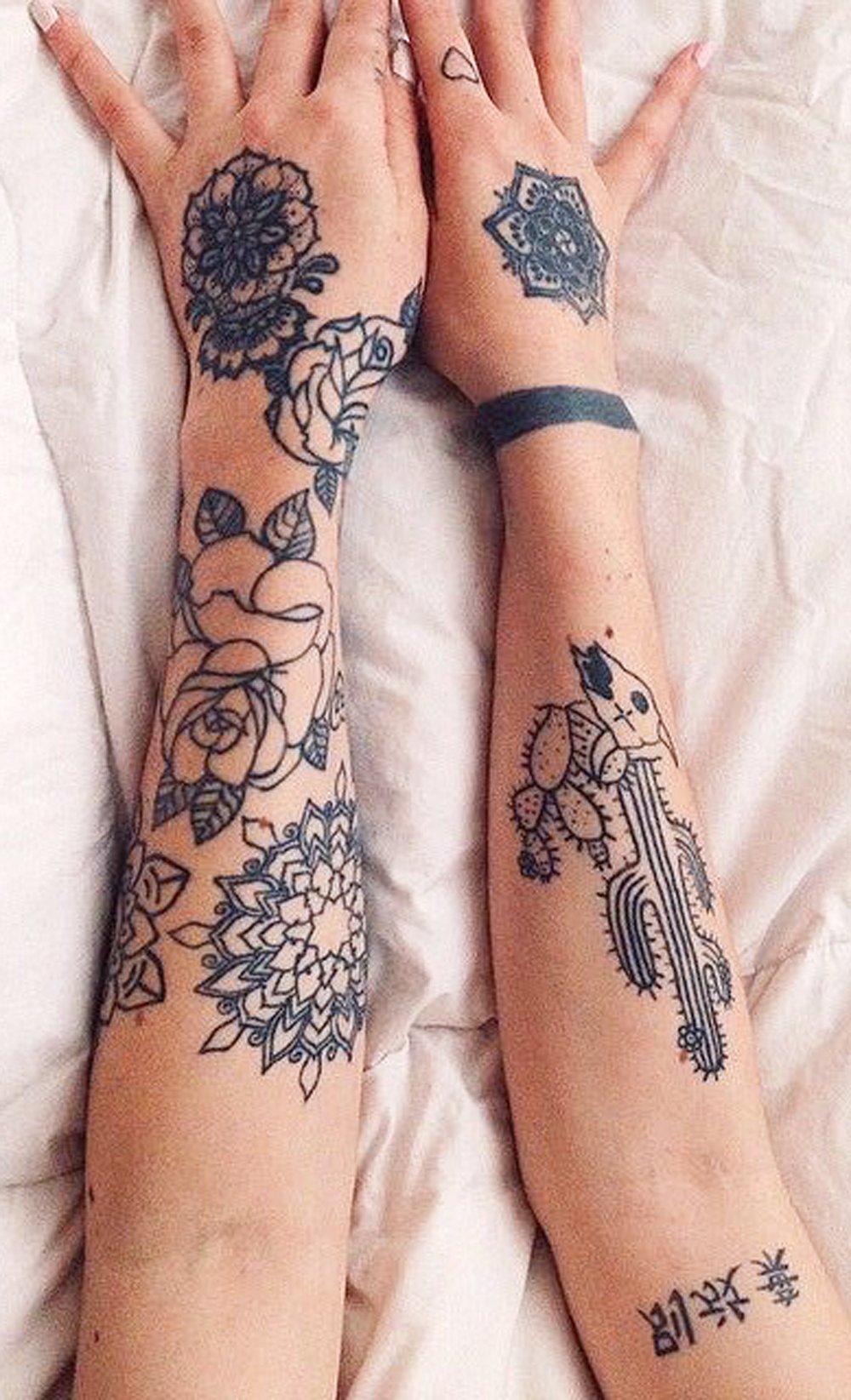 Outer Arm Tattoo