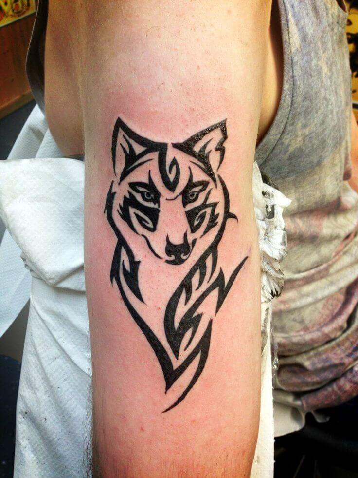 Celtic Wolf Tattoo