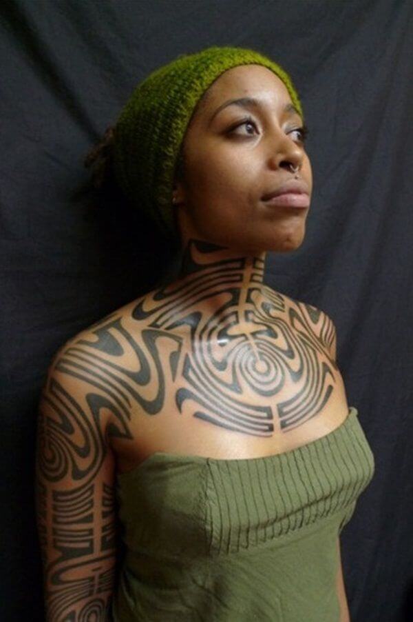African tribal Tattoo