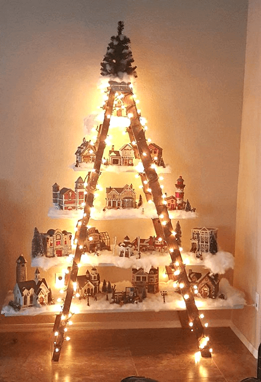 Amazing Ladder Style Christmas Tree