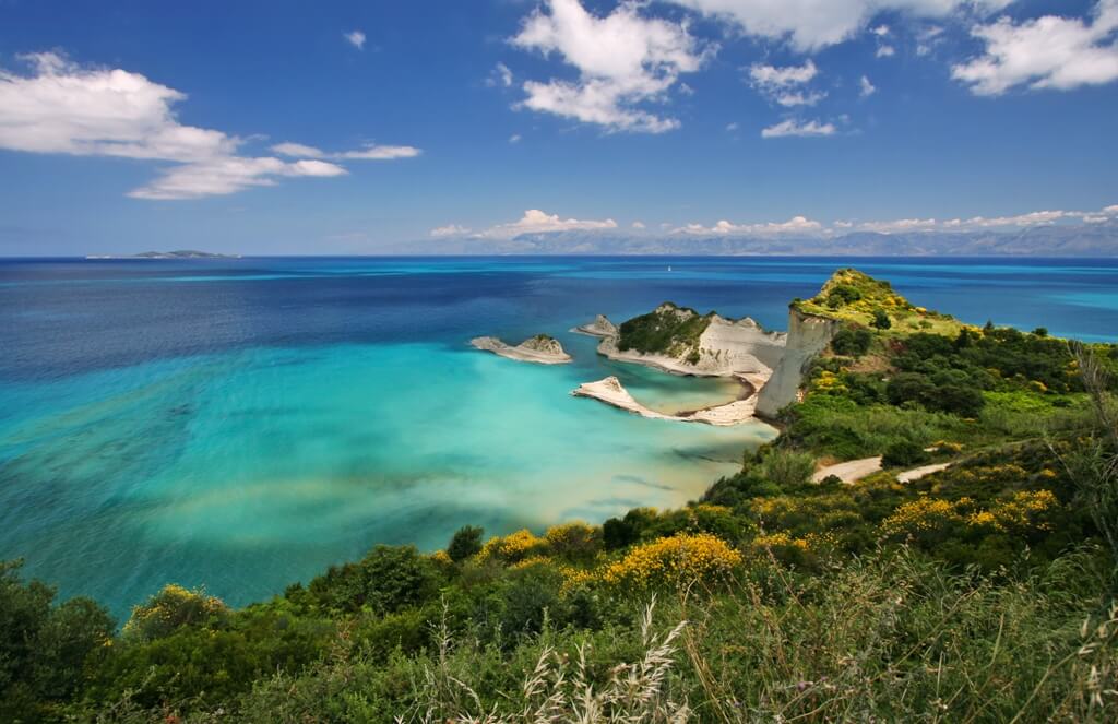 Beautiful Greek Island Corfu