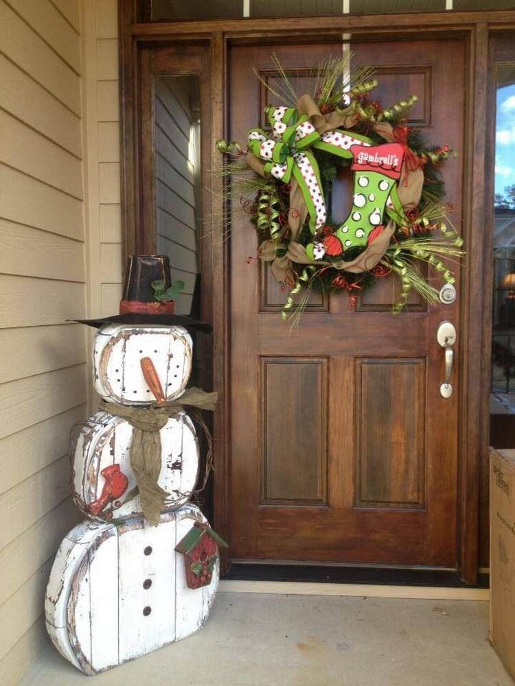 Creative Christmas Porch Decoration
