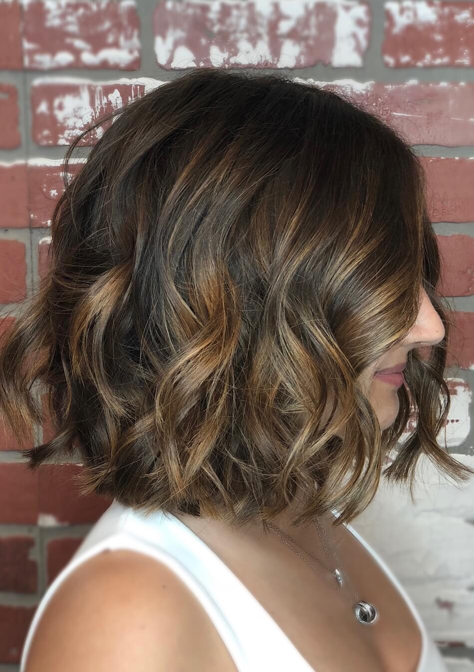 Blunt Cut With Blonde Color - Cute Bob Hairstyles