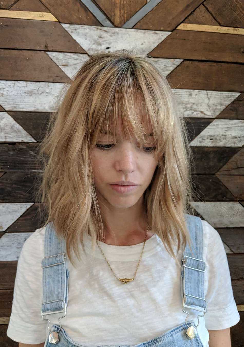 Messy Lowlights and Highlights - Cute Bob Hairstyles
