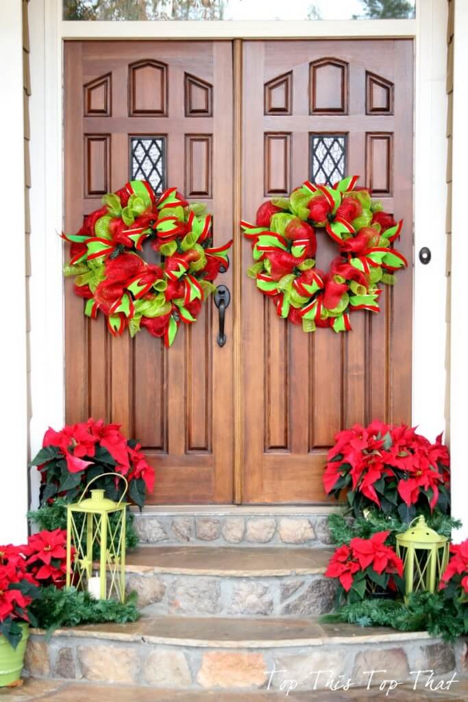 Front Door Wreaths Decoration