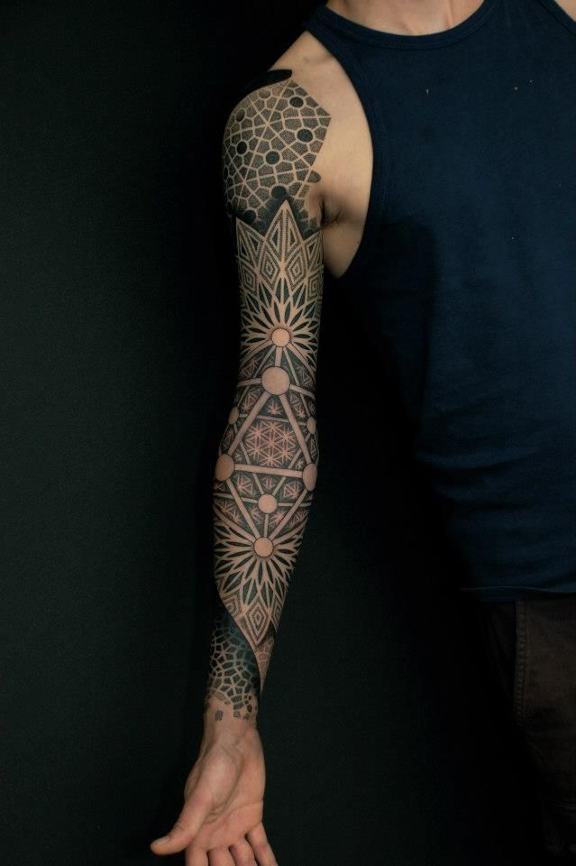 Geometric Tattoos Sleeves