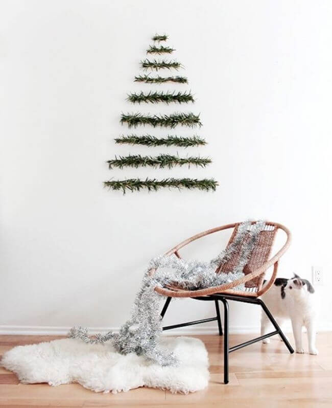 Minimalist Wall Christmas Tree
