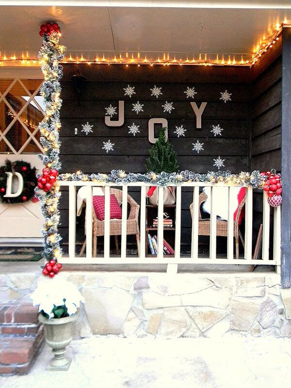 Porch Wall Joy Sign Decor