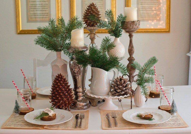 Rustic Chic Table Settings