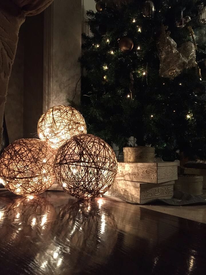 Rustic Gold Christmas Outdoor Decor