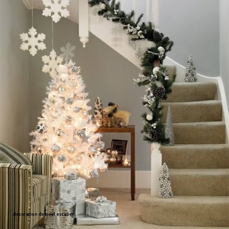 Silver Pinecones White Christmas Tree