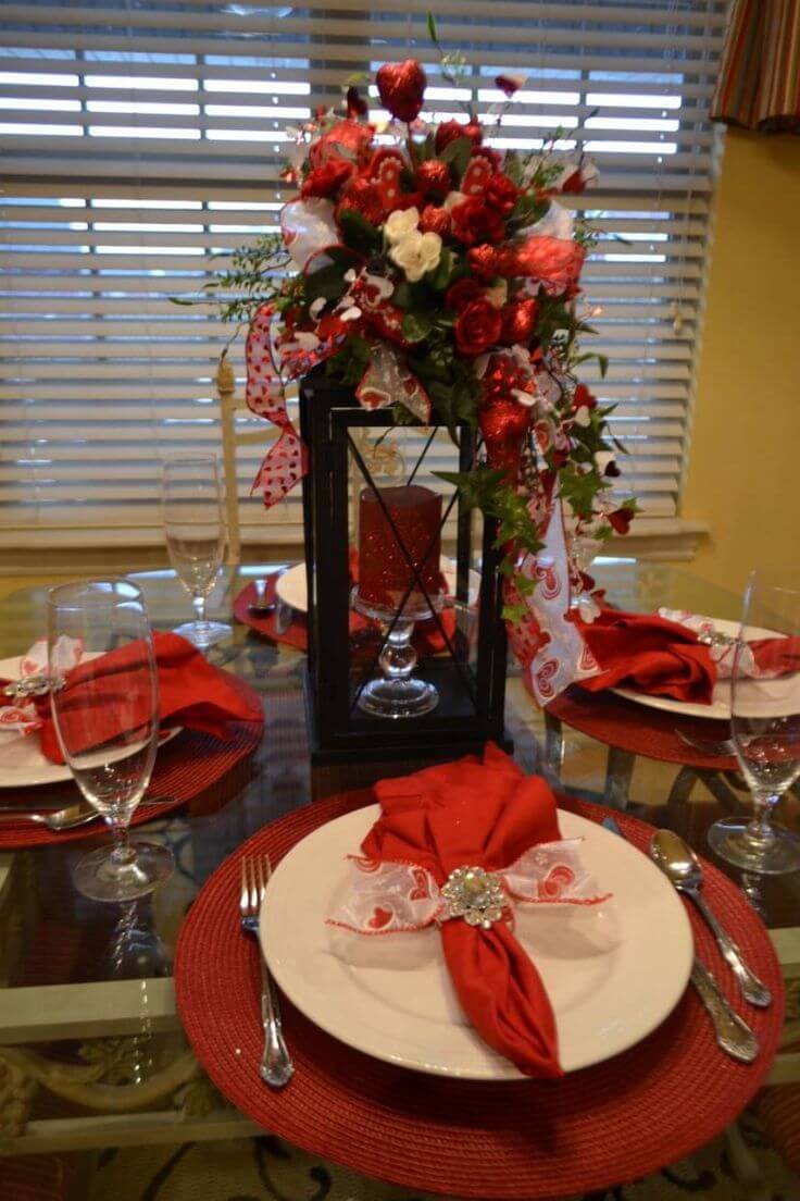 Victorian Style Christmas Centerpieces