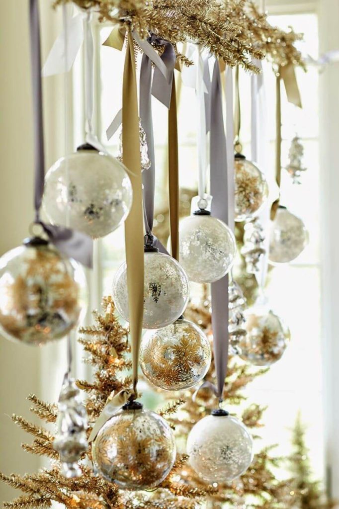 Window Hanging Christmas Balls Decor