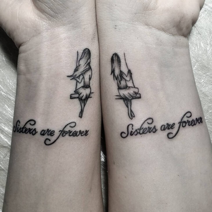 Small Tattoo For Sisters