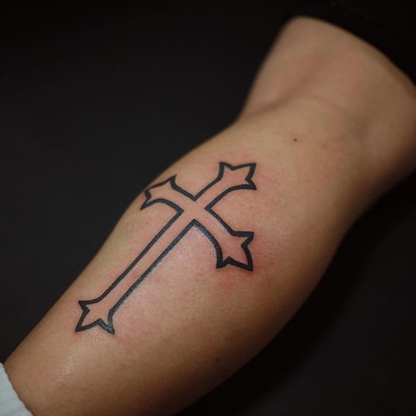 Catholic Cross Tattoo