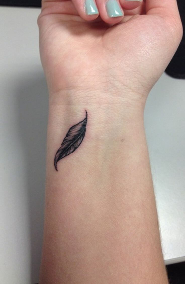 Feather Small Tattoo