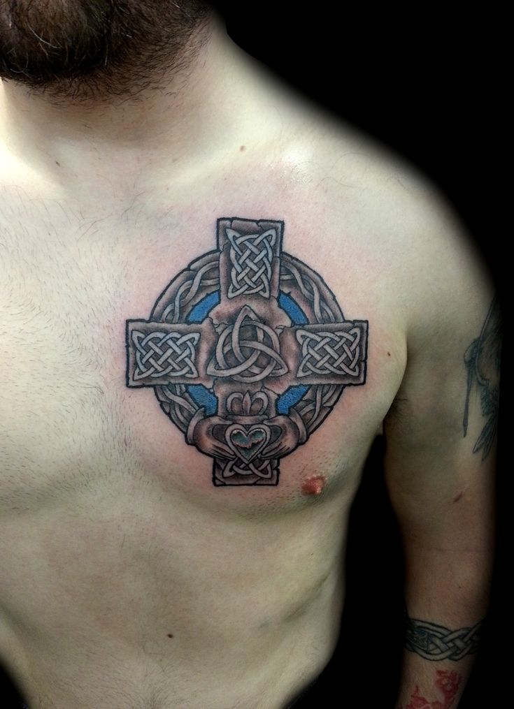 Irish Cross Tattoo