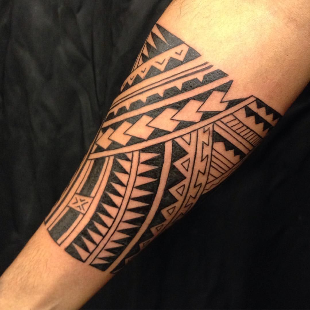 Forearm Maori Tattoo