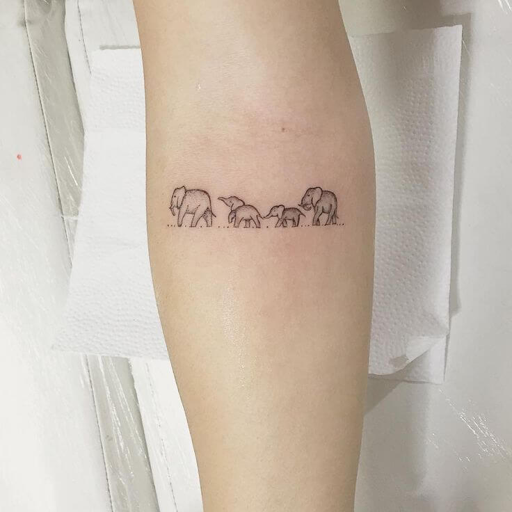 Small Family Tattoo