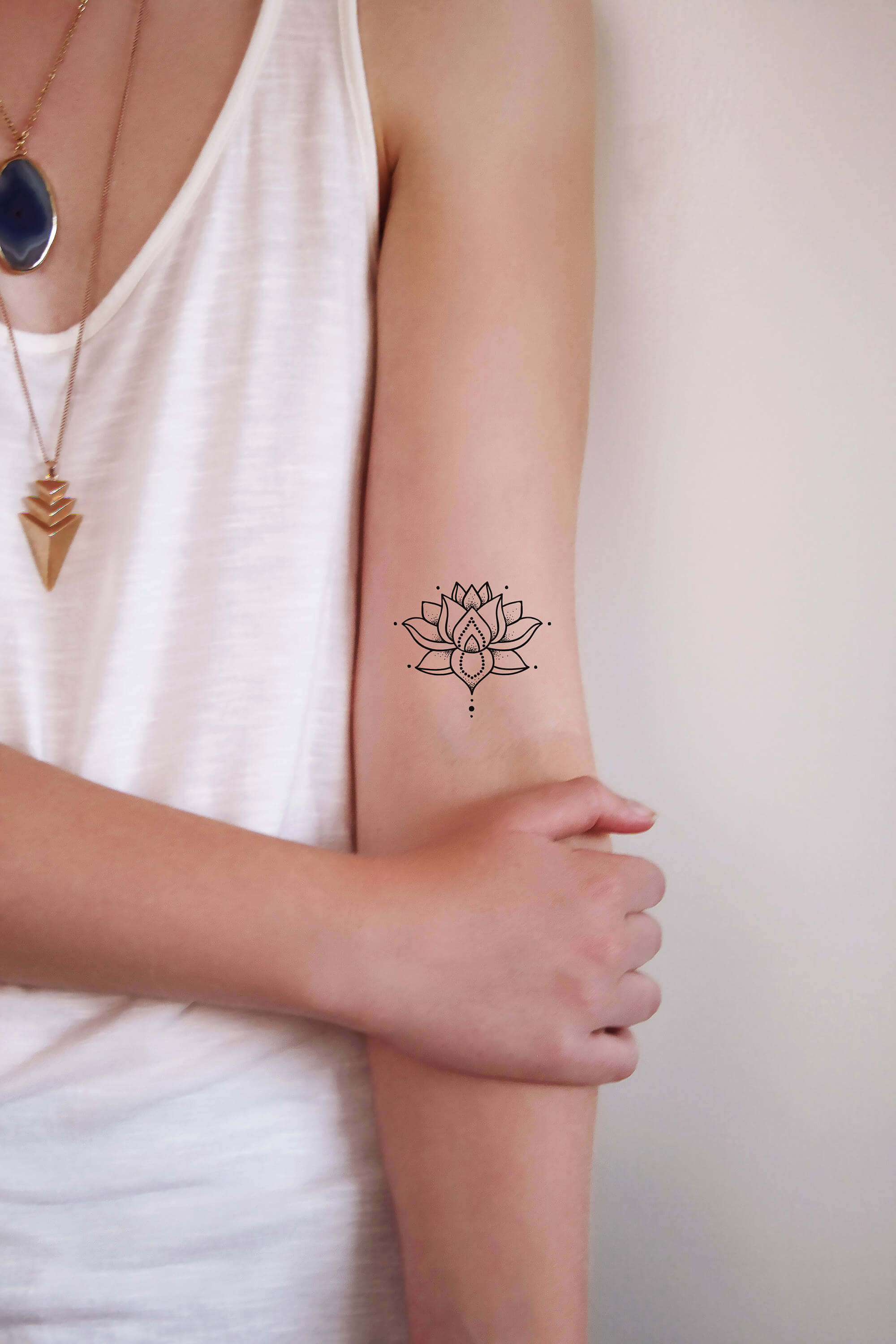 Small Lotus Tattoo