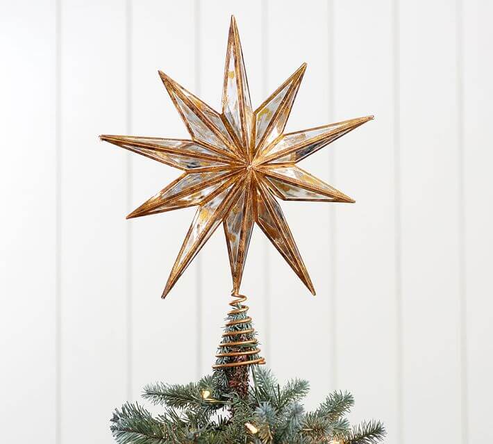 Classic Star Christmas Tree Topper