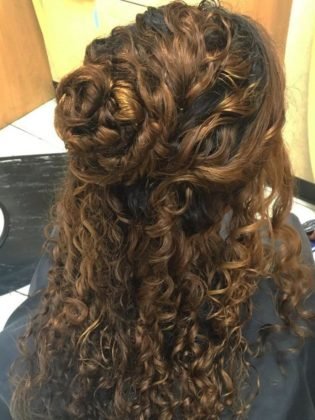 Curly Updo Hairstyles Flaunt Your Curls And Create A New Style