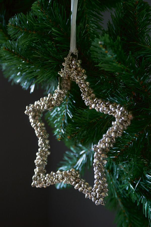 Jingle Bells Star Tree Ornament