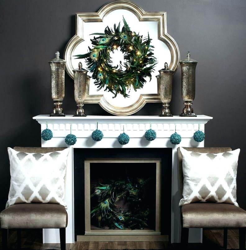 Minimal Creative Fireplace Mantel Decor
