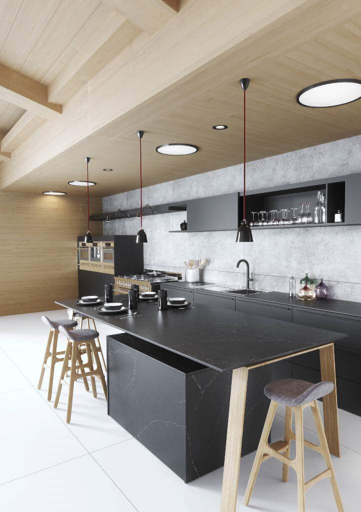 Scandinavian Open Kitchen Design