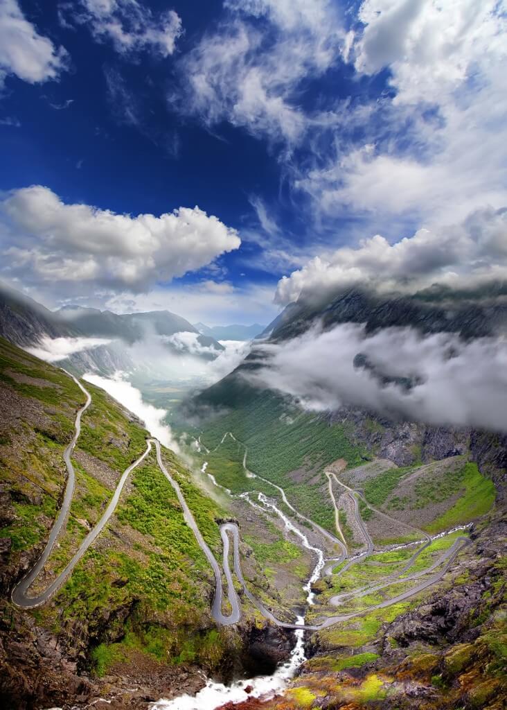The Serpentine Road Trollstigen Norway