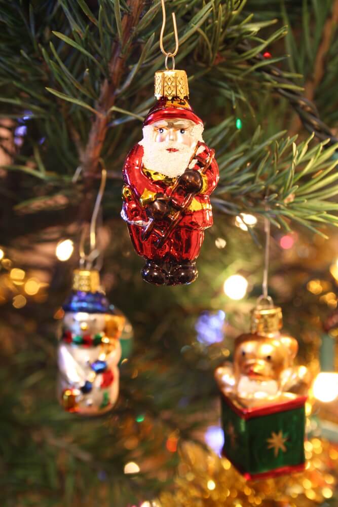 Vintage Whimsical Tree Ornaments