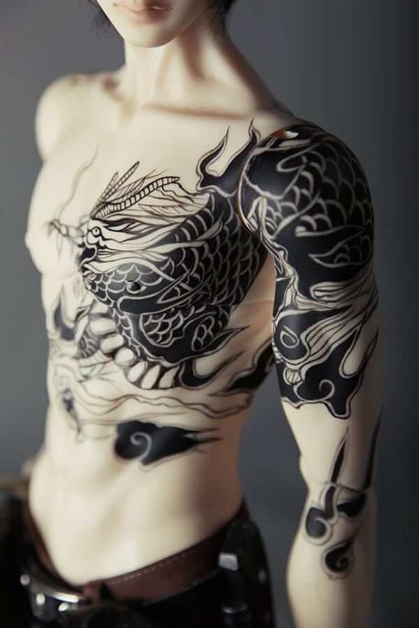 European Dragon Tattoo