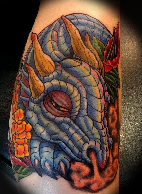 Sleeping Dragon Tattoo