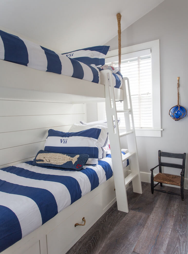 Beach Inspired Blue Bedroom Decor
