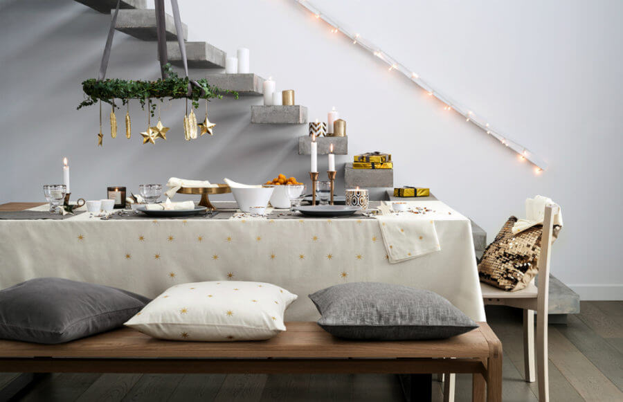 Christmas Tablescape Scandinavian Style