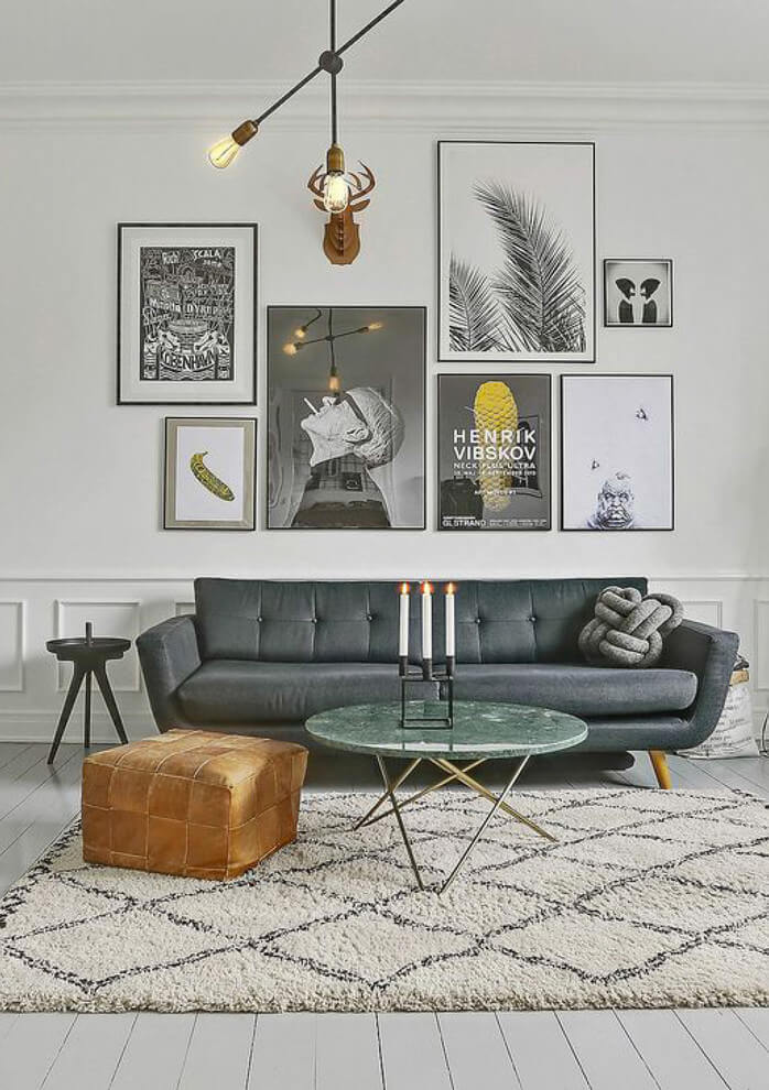 Classic Scandinavian Living Room Design