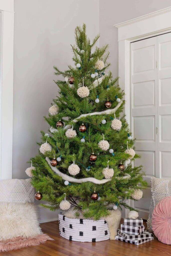 Corner Christmas Tree Decoration