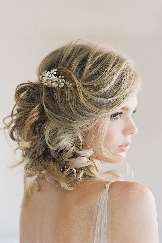 Curly Hairstyles for Wedding