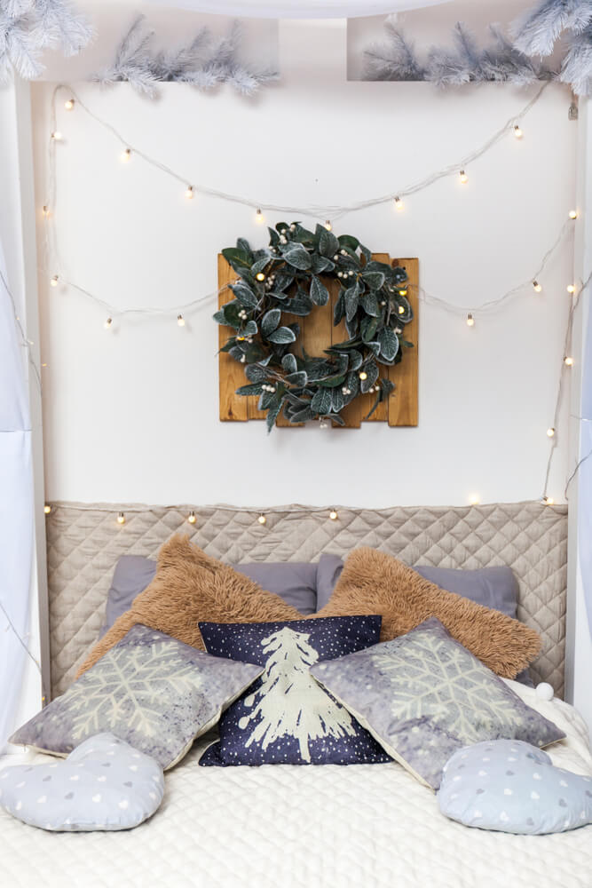 Nordic Christmas Bedroom Decorations
