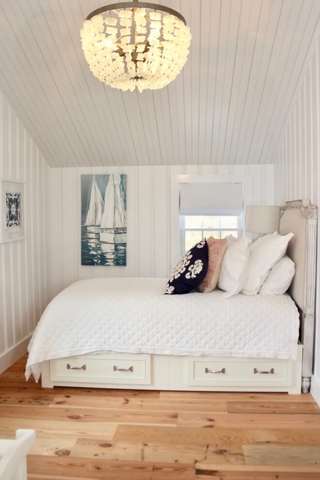 American Coastal Style Bedroom Design