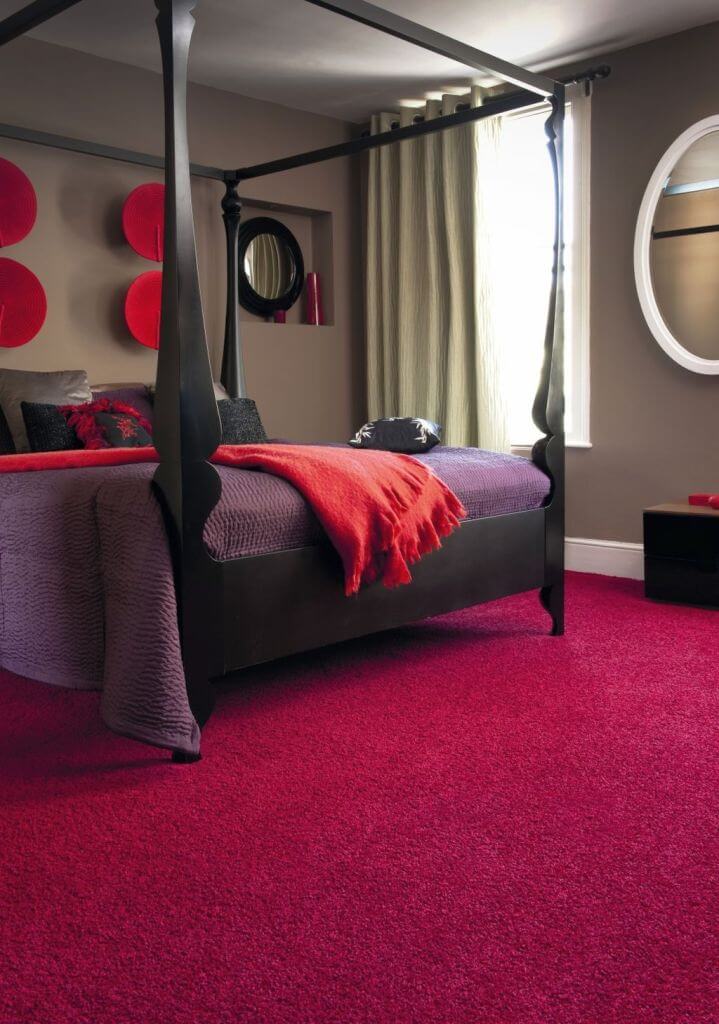 Colorful Valentines Day Bedroom Design