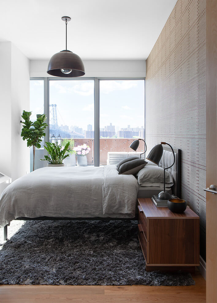 Contemporary Touch Industrial Bedroom
