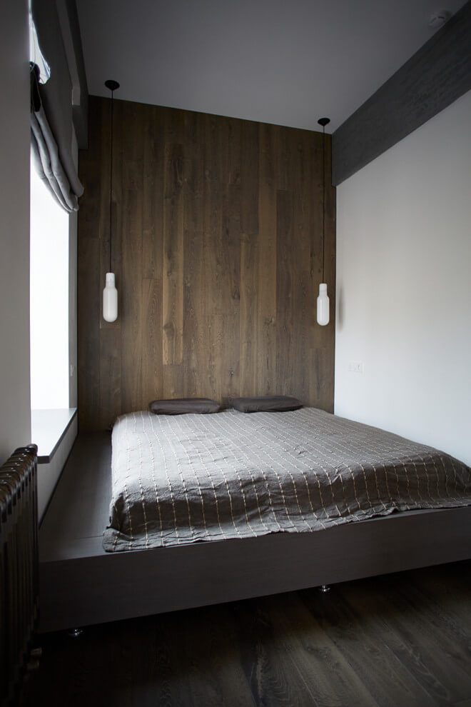 Dark Bedroom Modern Decor