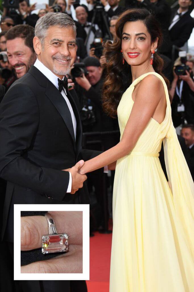 George Amal Clooney Engagement Ring