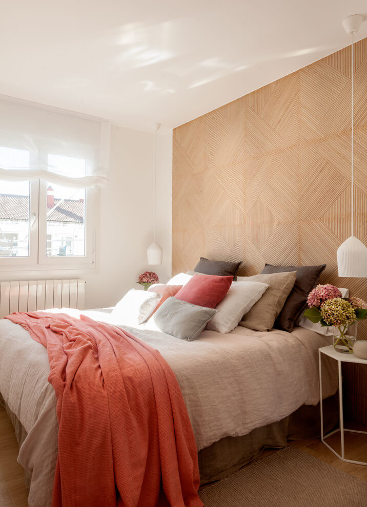 Shabby Chic Wood Tones Bedroom