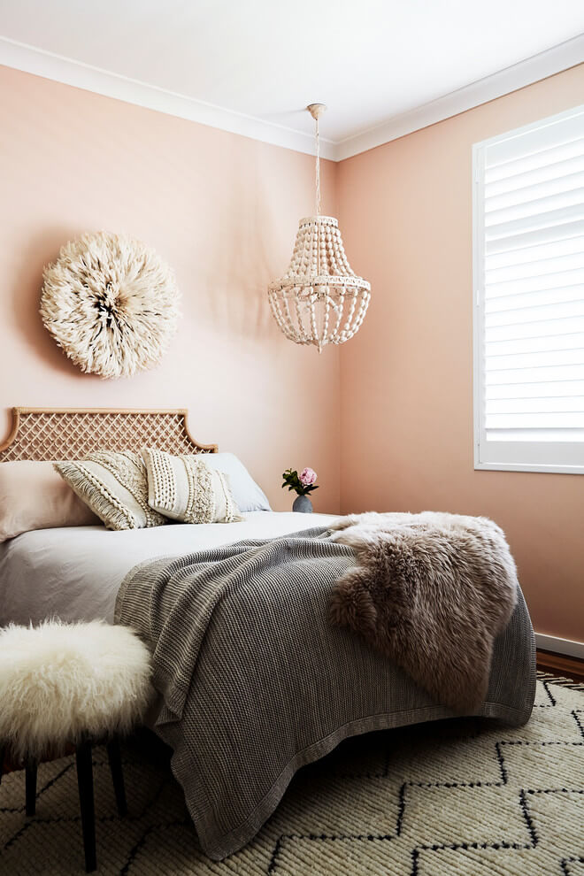 Soft And Warm Brown Bedroom Design