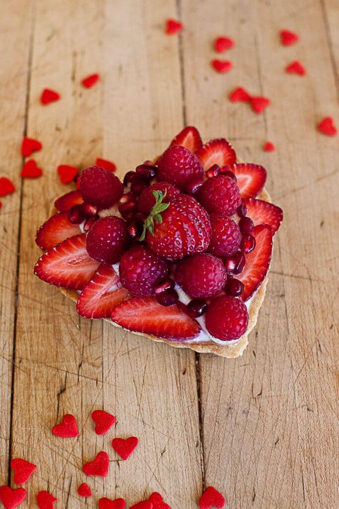 Strawberry Bowl Valentines Day Decor