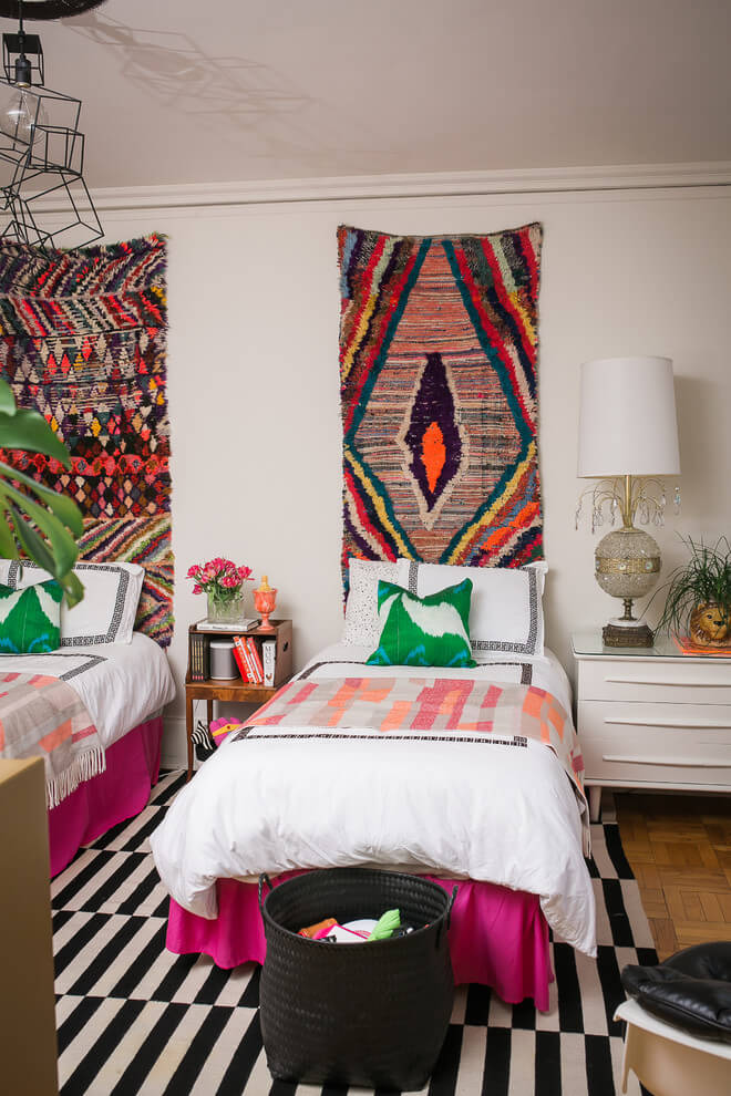 Eclectic Bedroom With Moroccan Touch